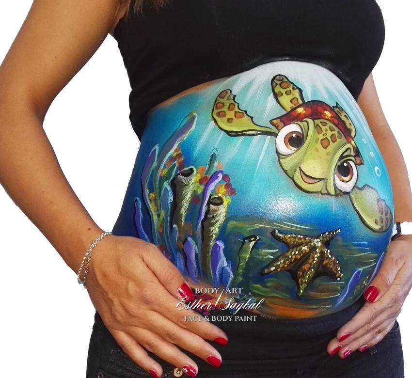 Bellypaint Madrid - Artista BodyArt para embarazadas. Diseños espectaculares.