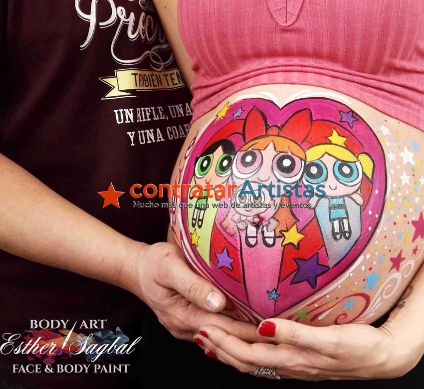 12 Ideas de dibujo para Bellypaint embarazadas Madrid. Pintura