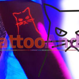 Tatuajes temporales fluor| ContratarArtistas.com