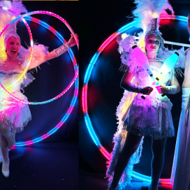 Performances led para eventos | ContratarArtistas.com